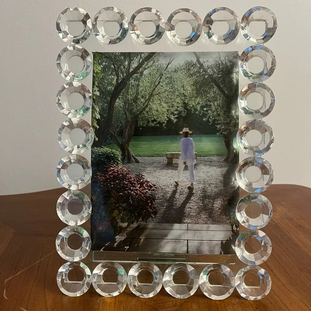 Z Gallerie 5x7 Picture Frame with Crystal Accents